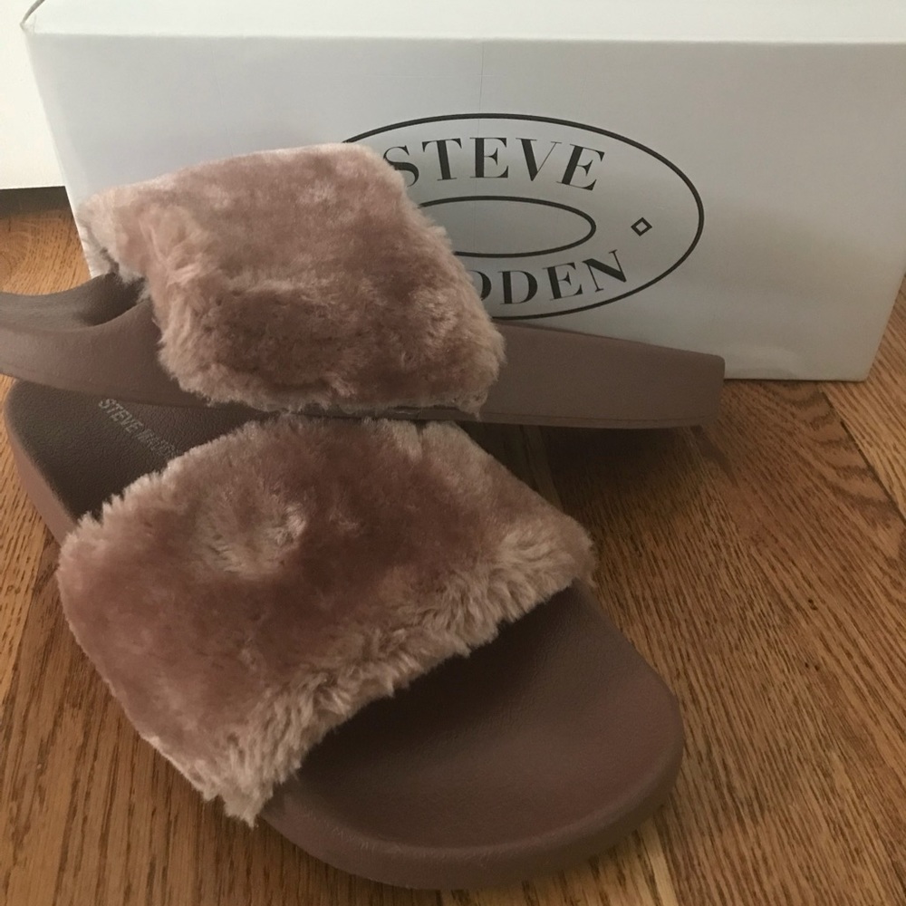 Steve Madden Slides- Mauve